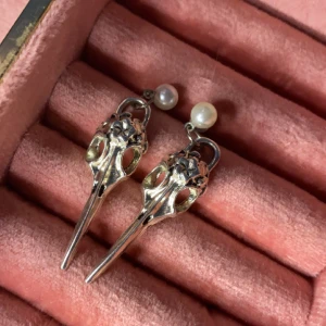 korp örhängen - as snygga korpörhängen andvänder ej då jag har permanenta örhängen. skit snygga och aldrig andvända.