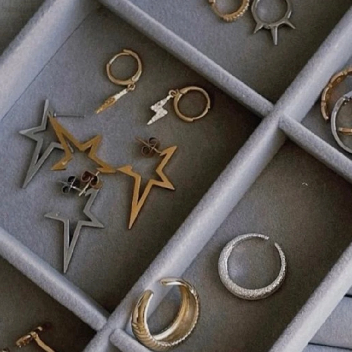 stjärn örhängen - 90