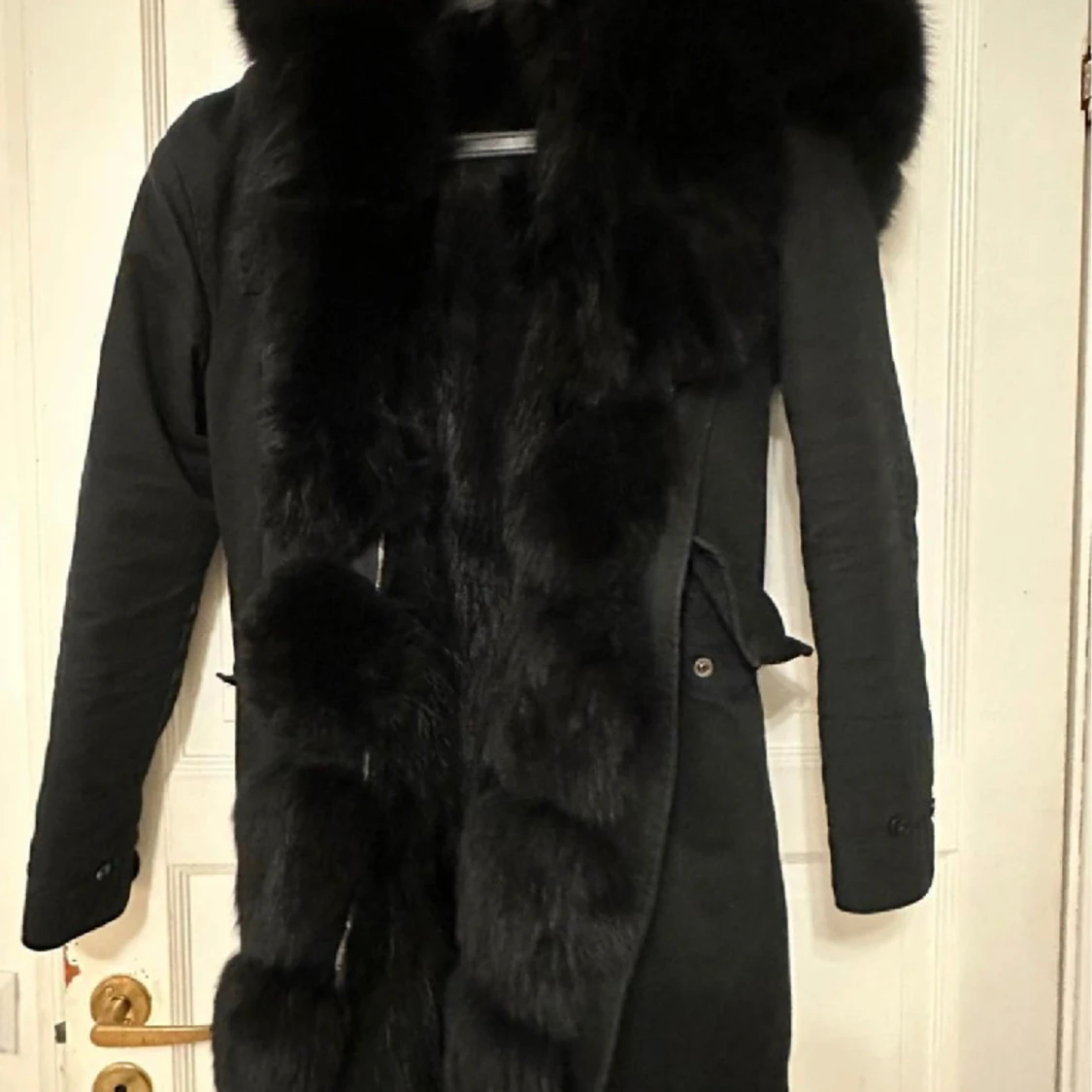 Vinterjacka - äkta päls - 90