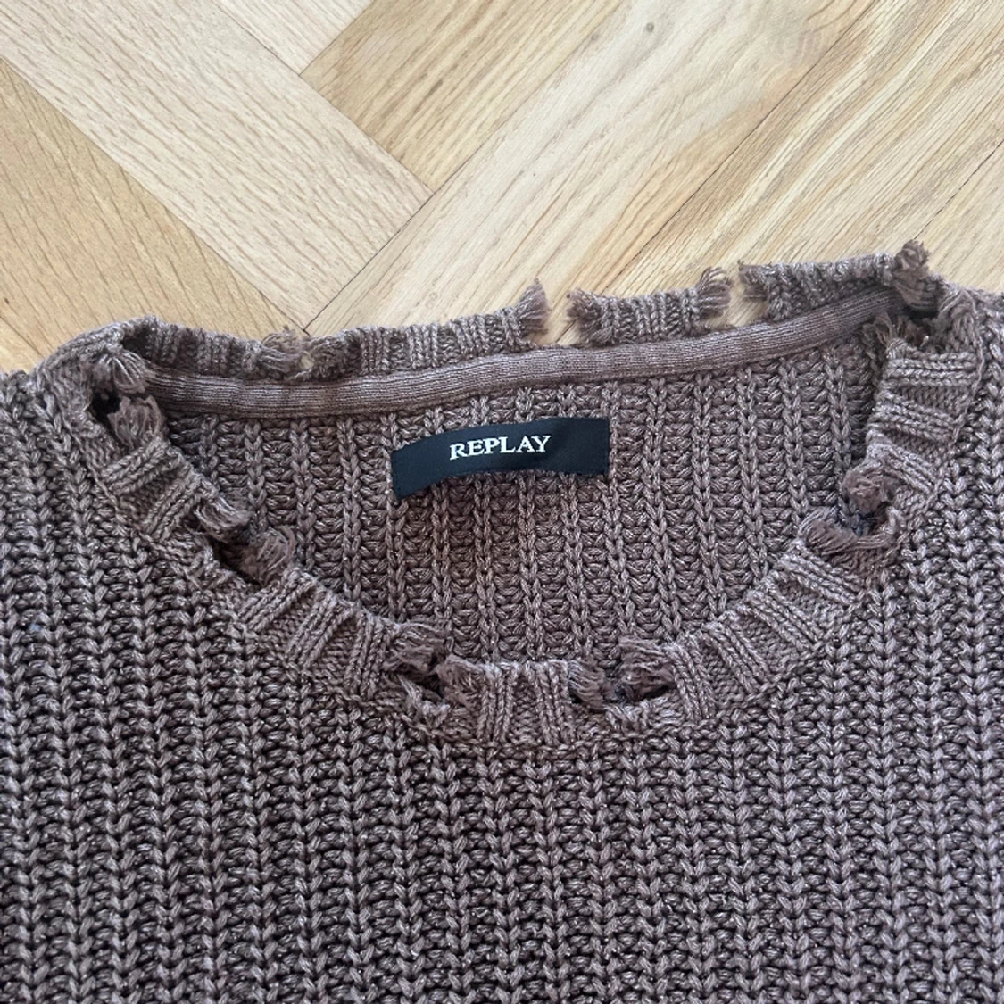 Replay tröja brun - 90