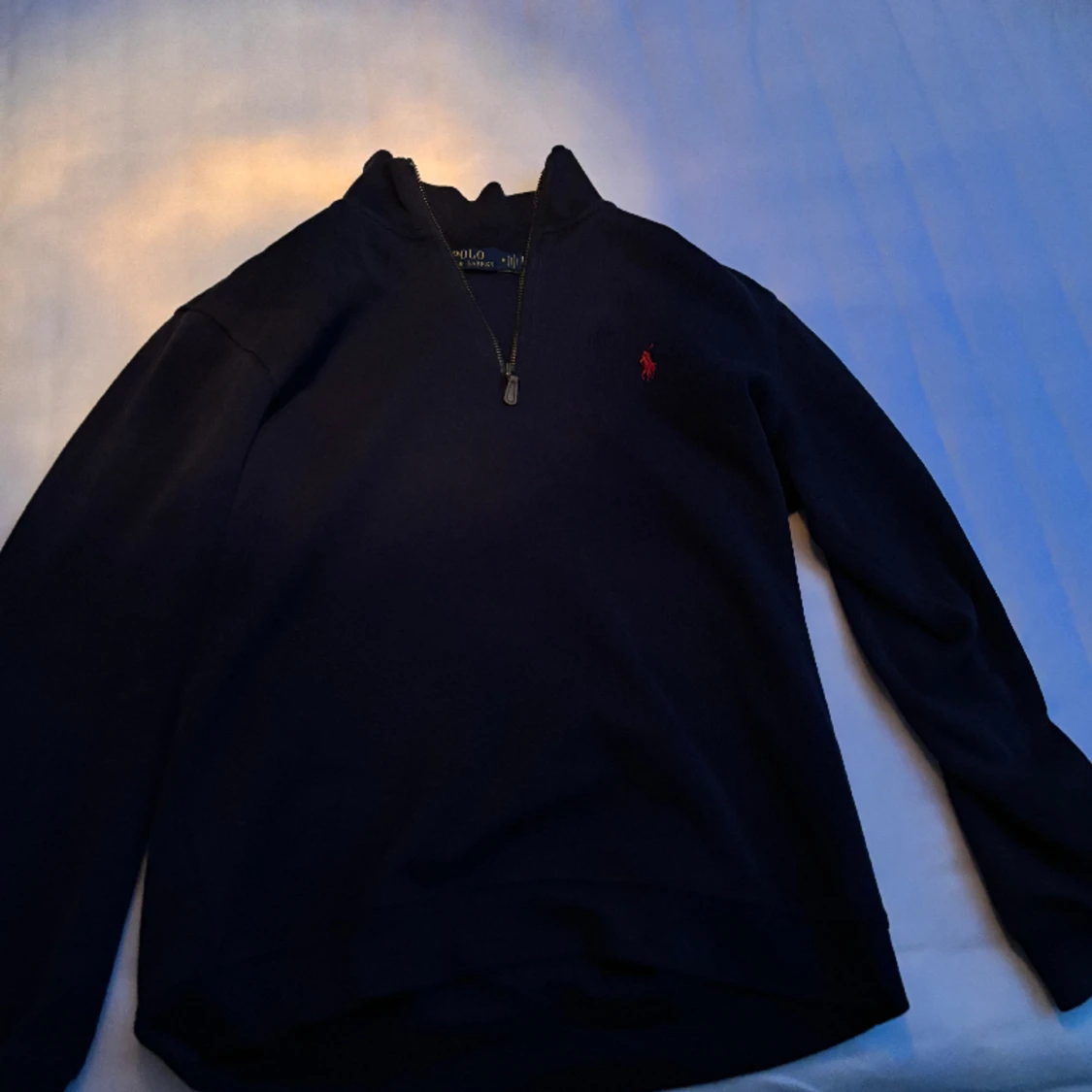 Marin blå Polo ralph lauren half zip - 90