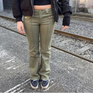 Gröna jeans! - Bra skick!!💖