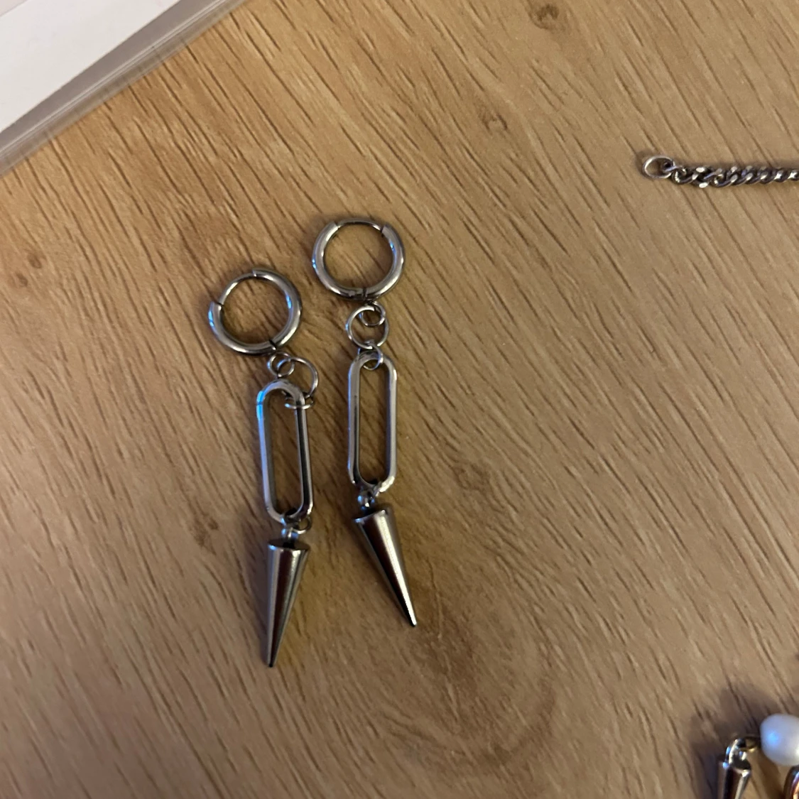 Silver örhängen - 90