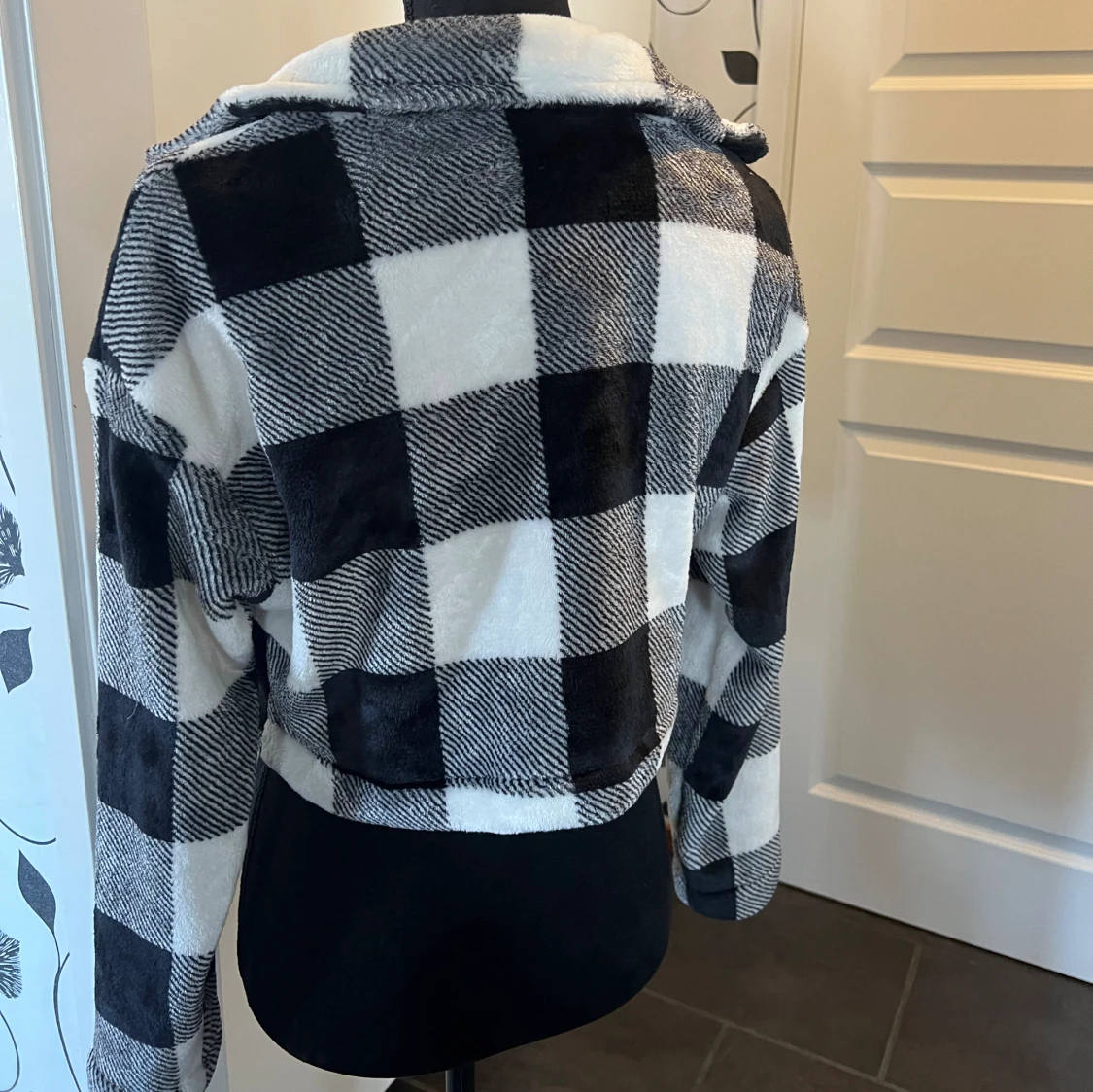 Rutig mjuk kappa - 90