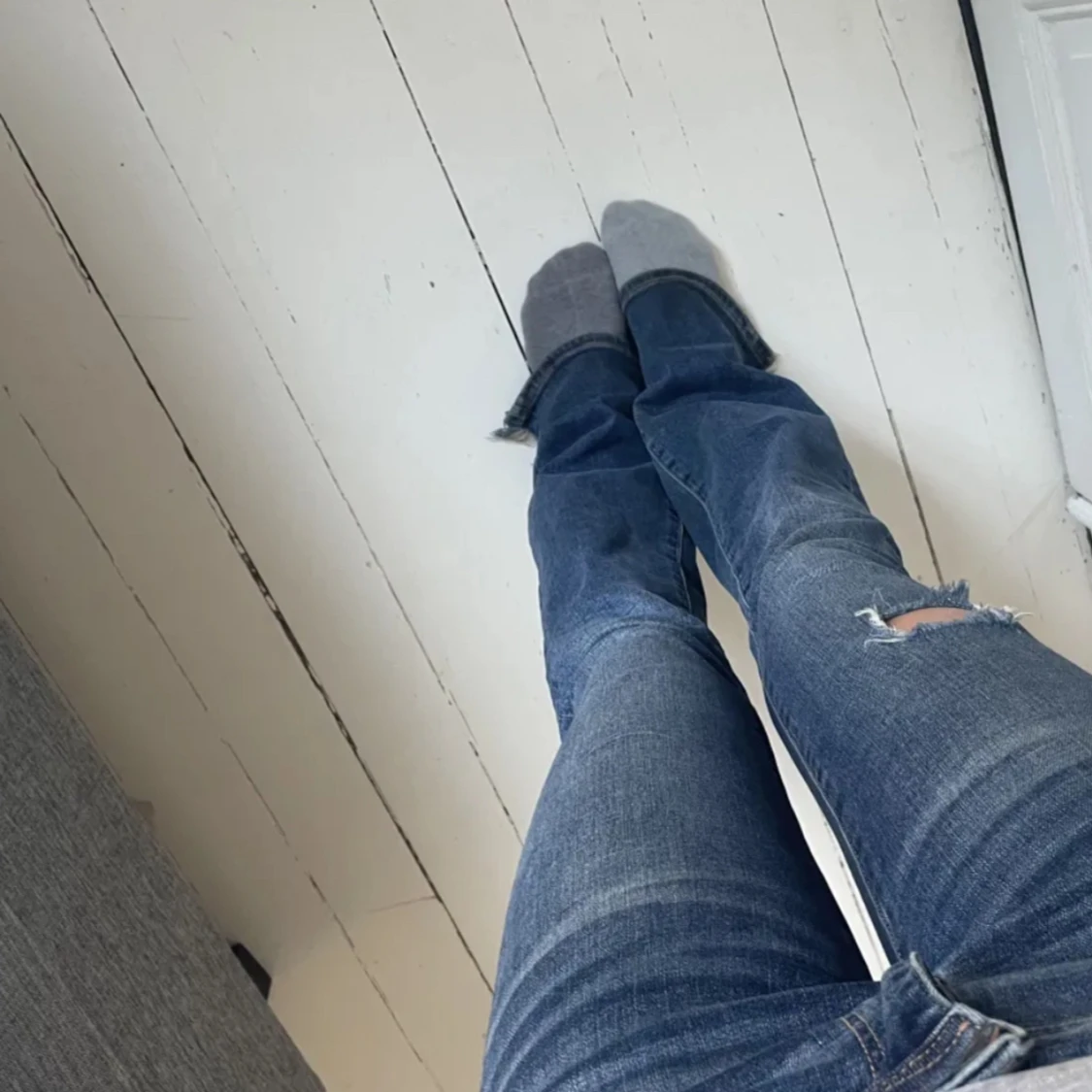 Lågmidjade jeans  - 90