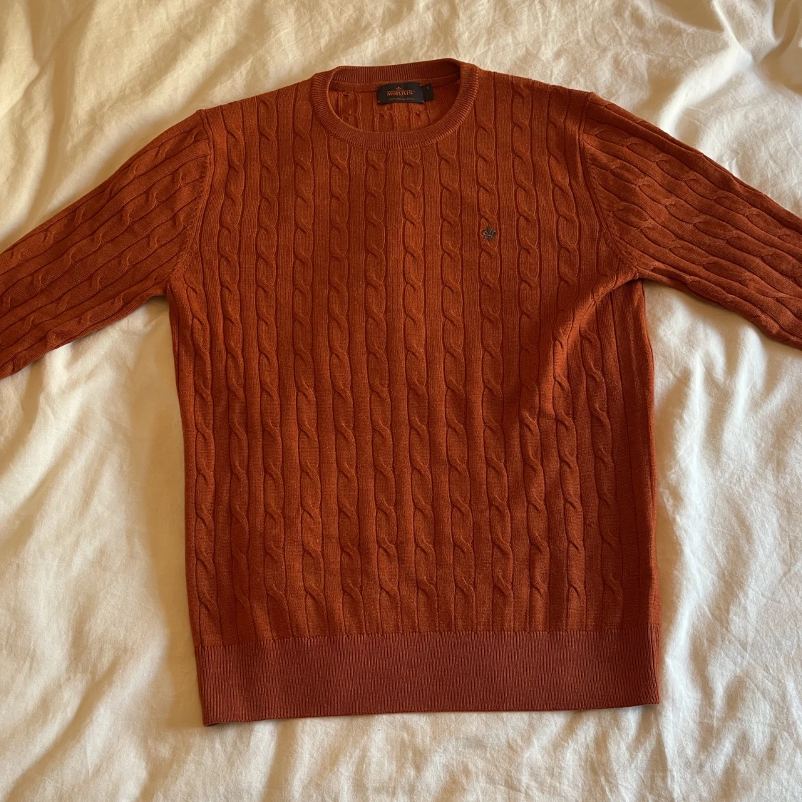 Kabelstickad tröja Morris