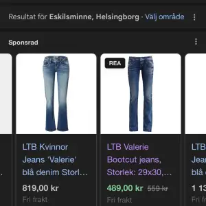 Är 170 cm lång och söker jeans. Gärna lbt eller några andra som har något extra på fickorna bak. Svarta, gråa eller blåa. Helst mörkare blå. Skicka gärna bilder på och vill inte köpa jätte dyra.💓