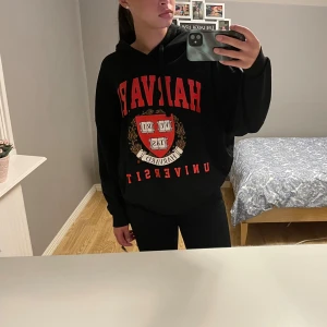 Harvard Hoodie - Fin svart hoodie, använd endast en gång.