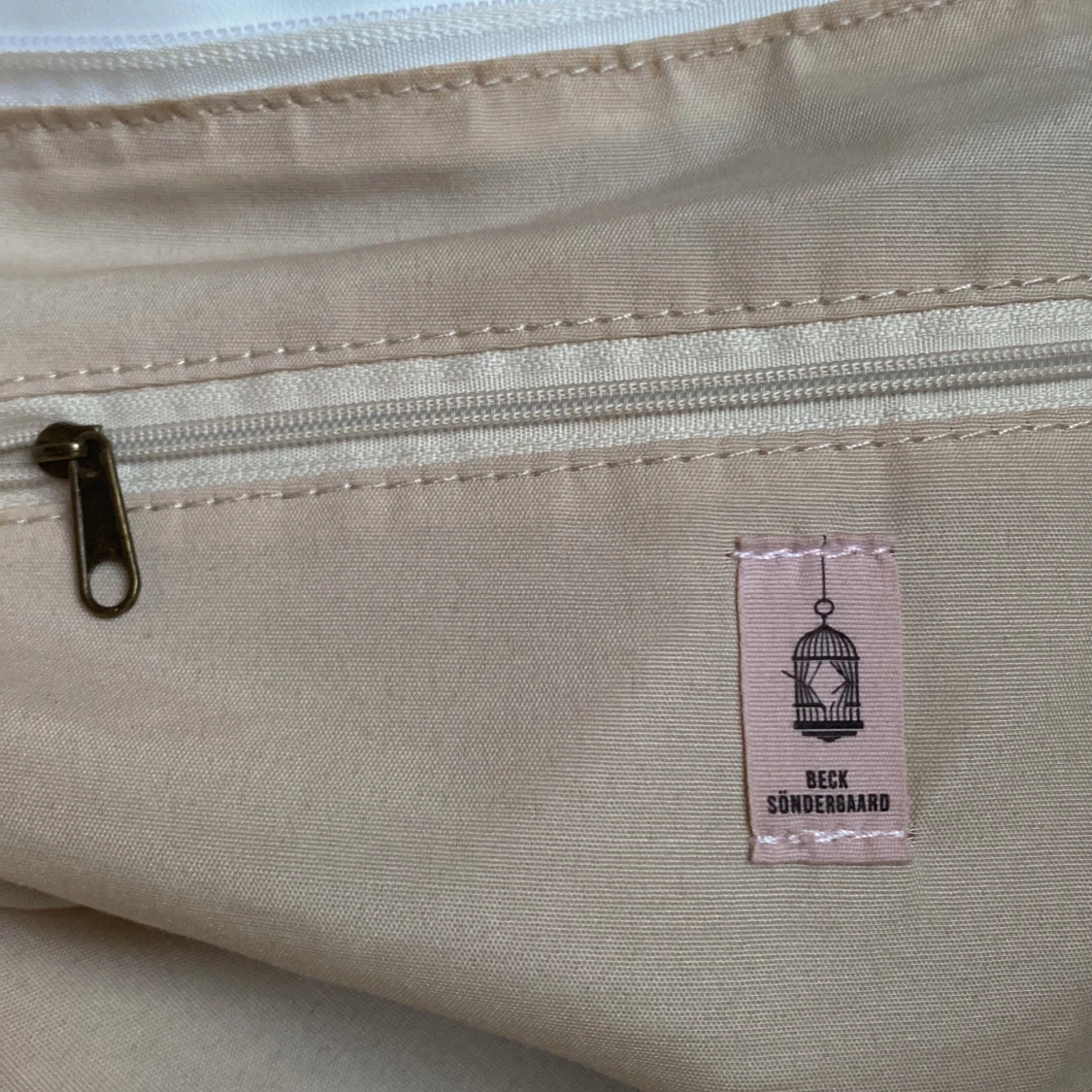 Blå och vit shoppingväska från Beck Söndergaard - 93