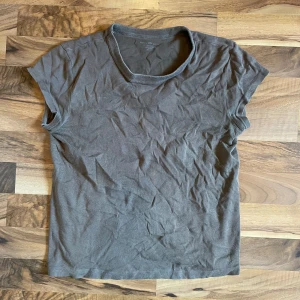 brun brandy melville t-shirt  - en kort brun t-shirt köpt här på plick, men med märket brandy melville. jag har själv inte använt den mycket, men har tecken att dens tidigare ägare använt den en del. one size men sitter som xs/s. för fler bilder eller mått skicka ett meddelande! :)