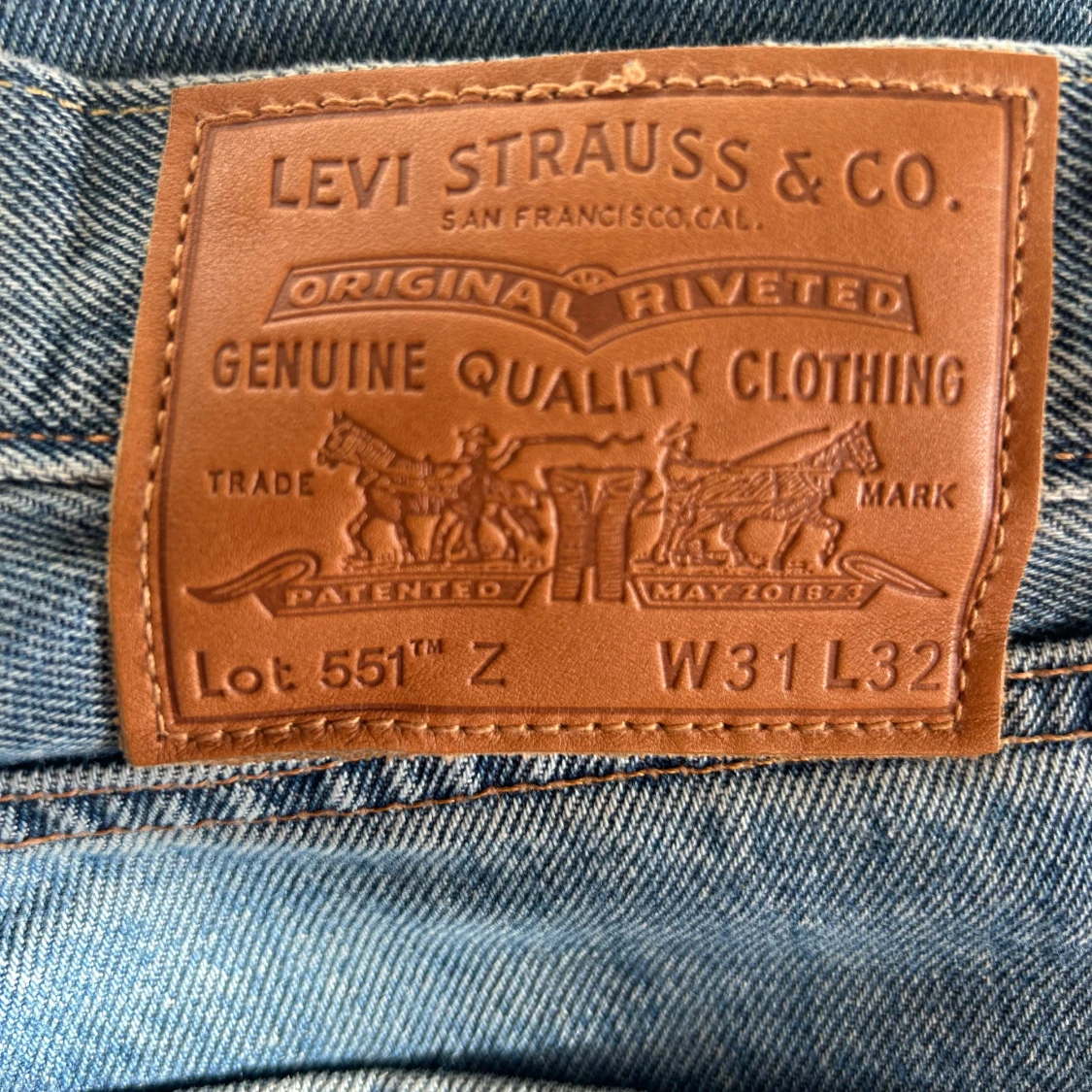 Levis 551”Z - 91