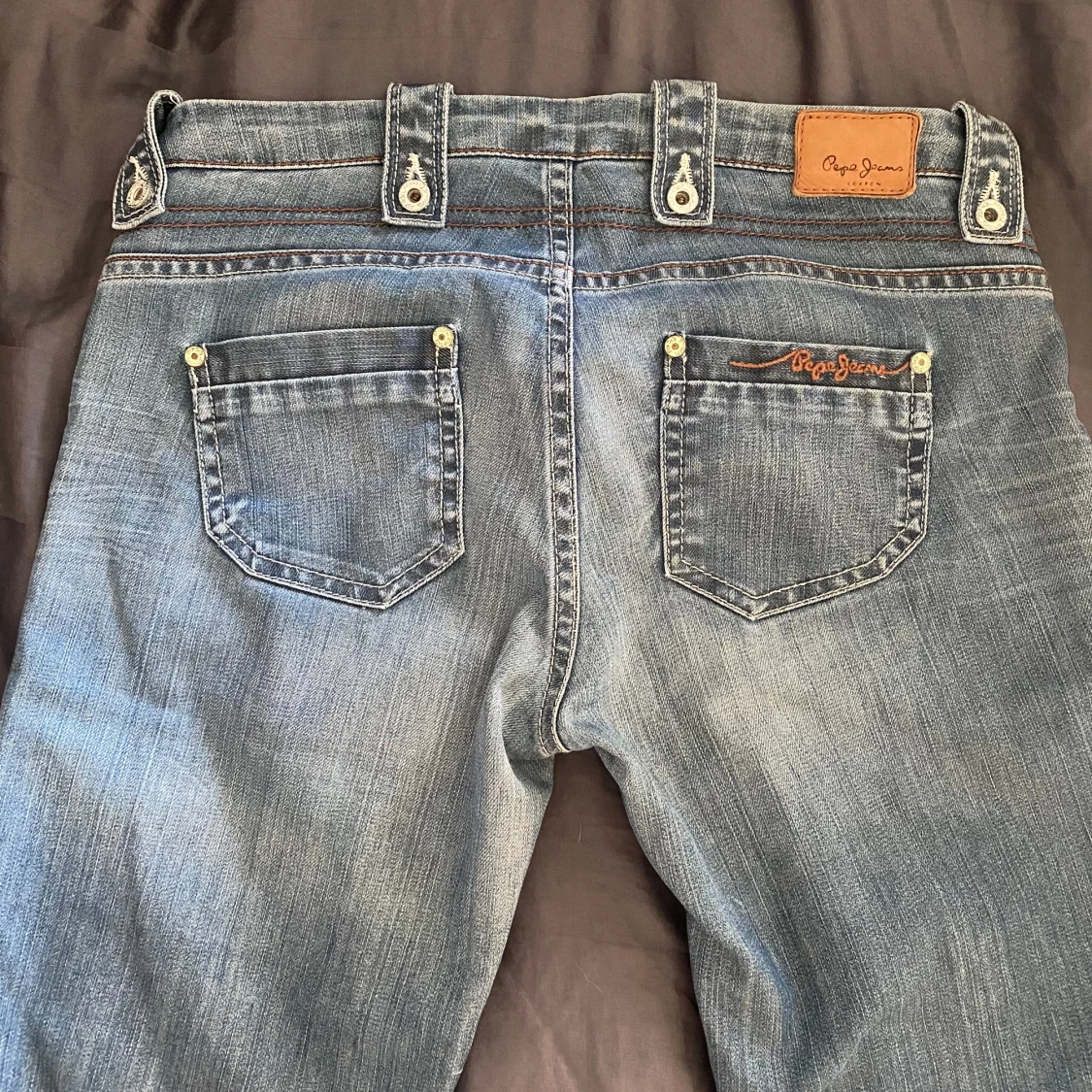 Lågmidjade bootcut jeans  - 91