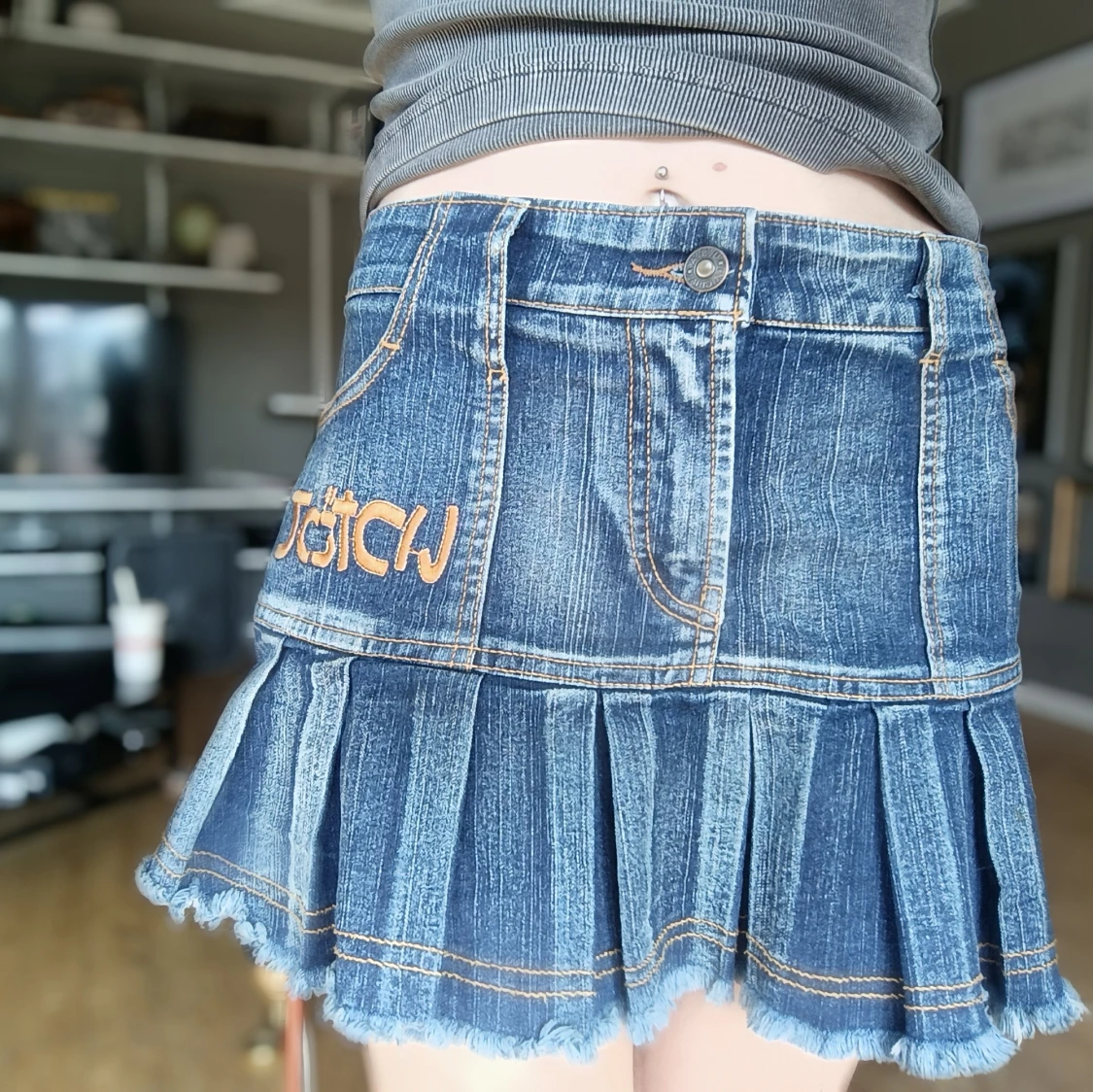 Skitcool jeanskjol