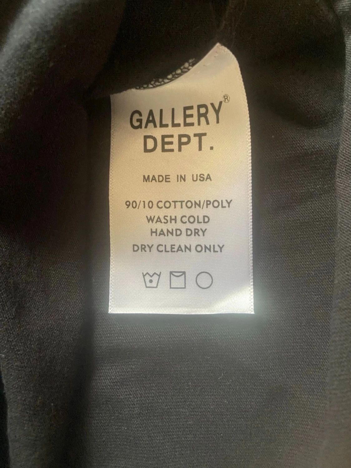 T-shirt Gallery Dept. Hollywood CA Logo  - 3