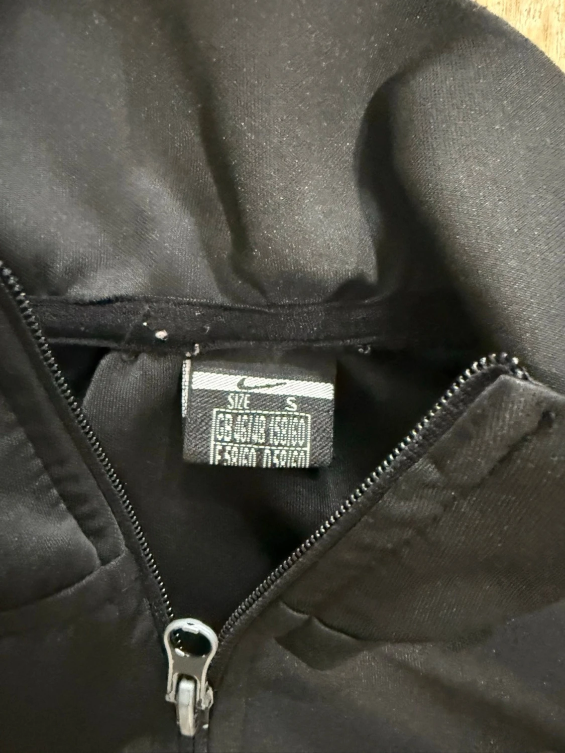 Svart Nike träningsset med zip - 3