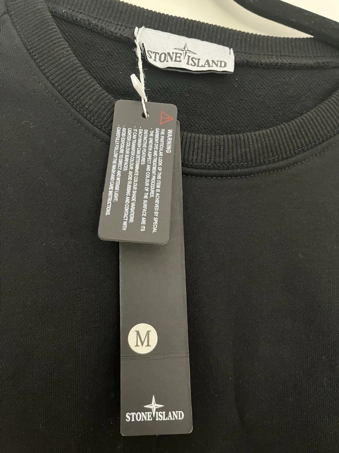 Svart sweatshirt från Stone Island - 3