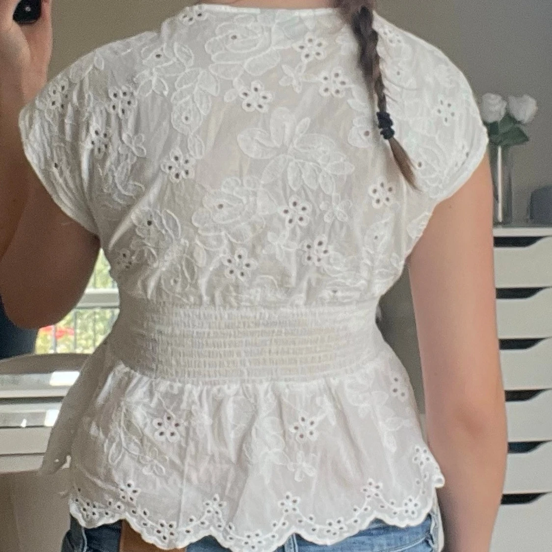Vit blus - 1