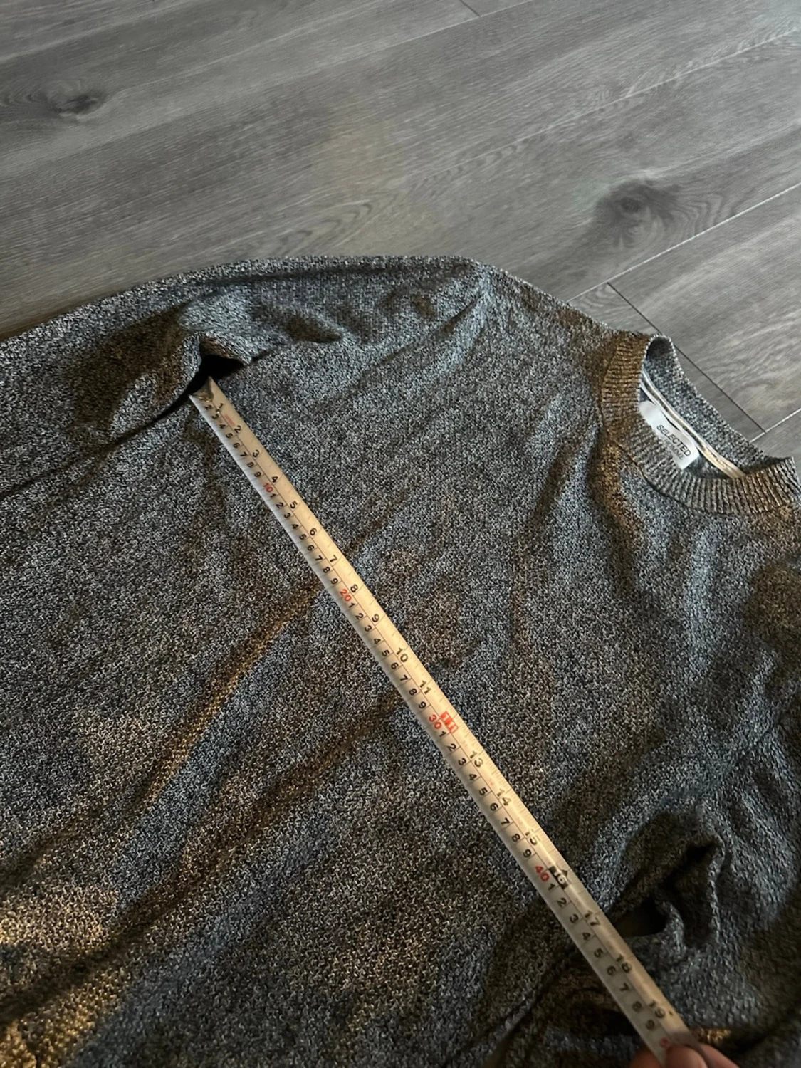 Grå Selected Homme tröja  - 6