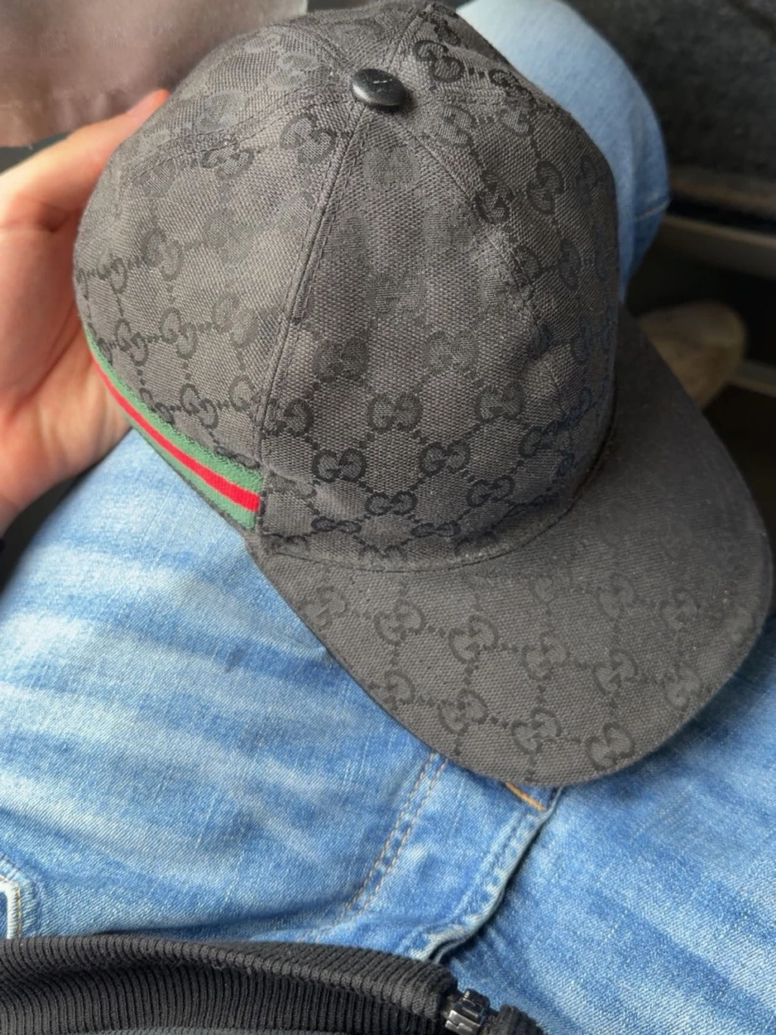 Svart gucci keps - 1