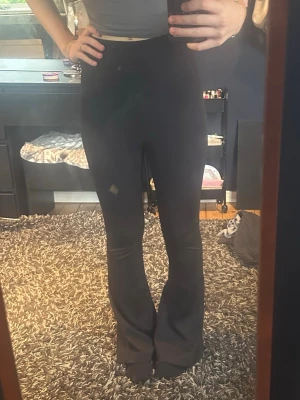 Leggings ribbade 