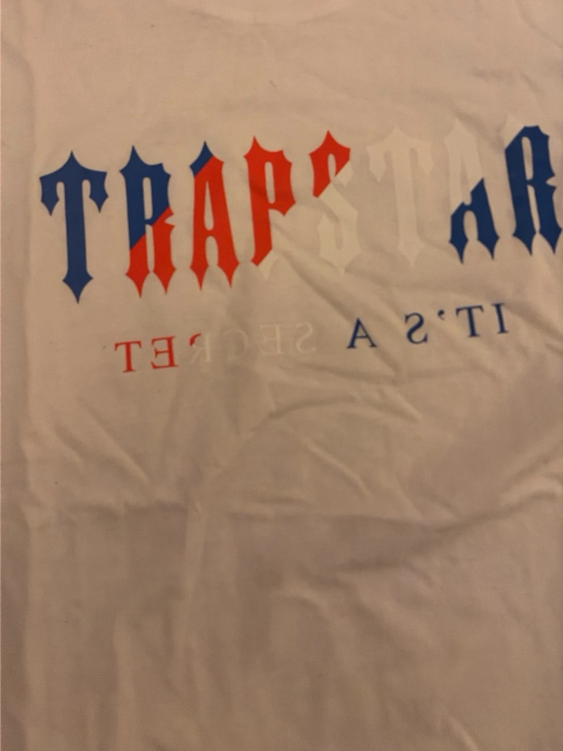 Vit Trapstar t-shirt med tryck - 1