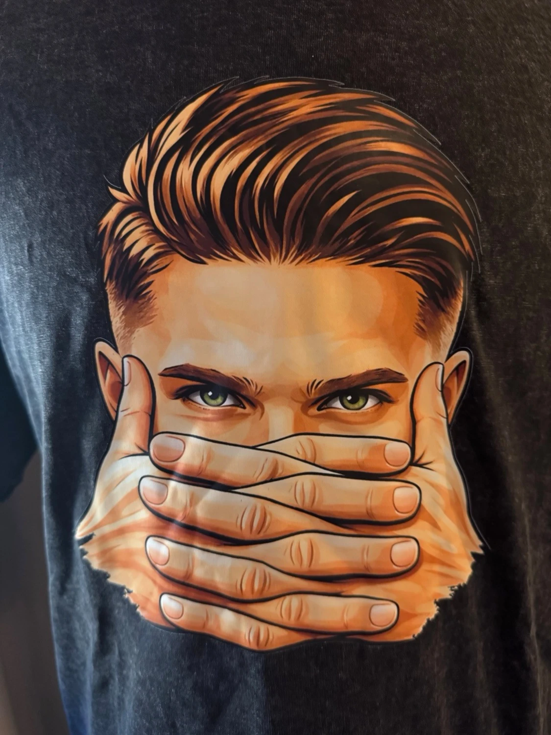 Gyökeres The Mask inspirerad T-shirt strl. S - 1