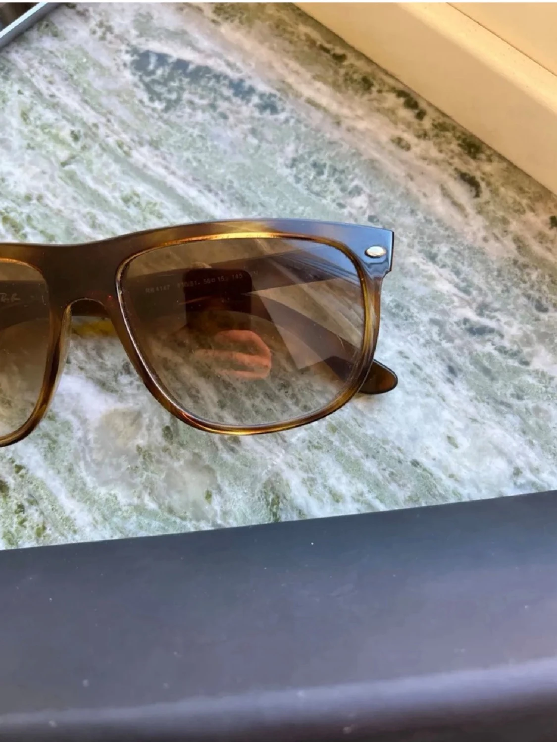 Bruna Wayfarer solglasögon Ray-Ban - 2