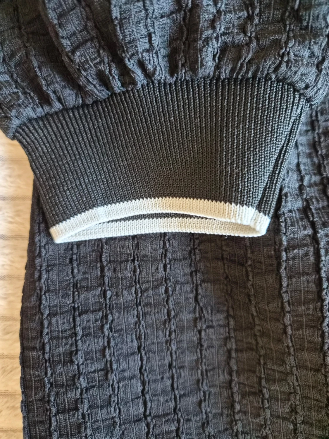 Svart kofta från ON Fashion stl M - 3