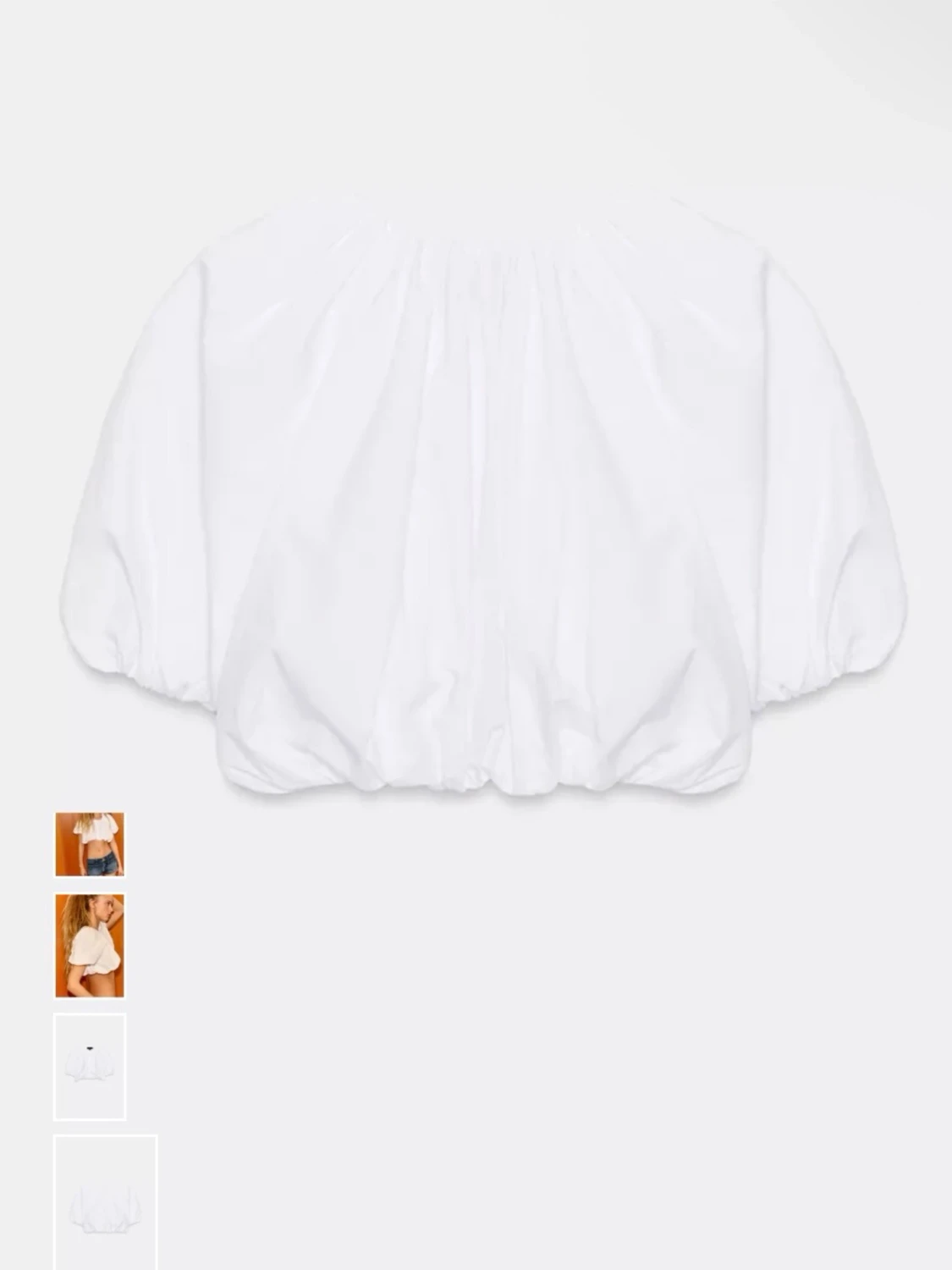 Vit blus - 1