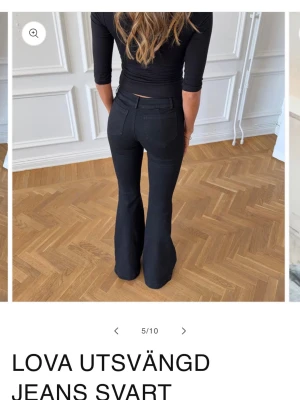 Alobha jeans svart  - Säljer dessa svarta jeans från alobha i storlek 38 då de va för små för mig. Helt nya endast testade. 