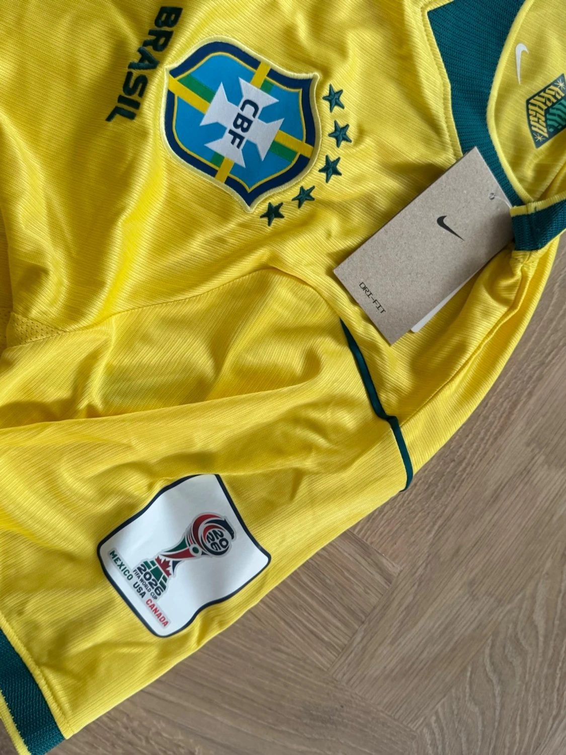 Brasilien Neymar Jr matchtröja gul - 2