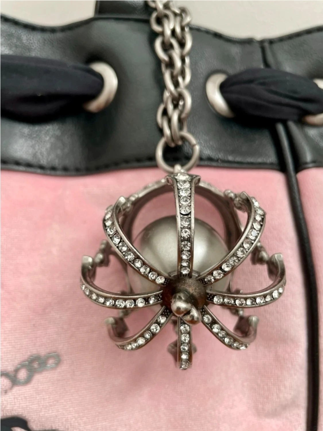 Juicy Couture rosa handväska - 3