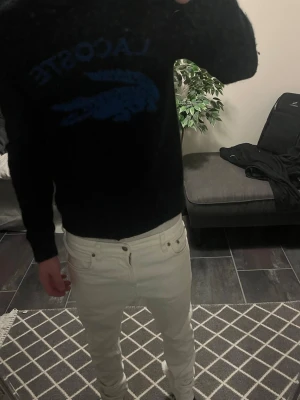 Lacoste tröja - Sjukt snygg ull tröja från Lacoste, inga defekter men tecken på användning. Nypris 2400 ish. Säljs pågrund av att jag behöver mer plats i garderoben. Självklart äkta 