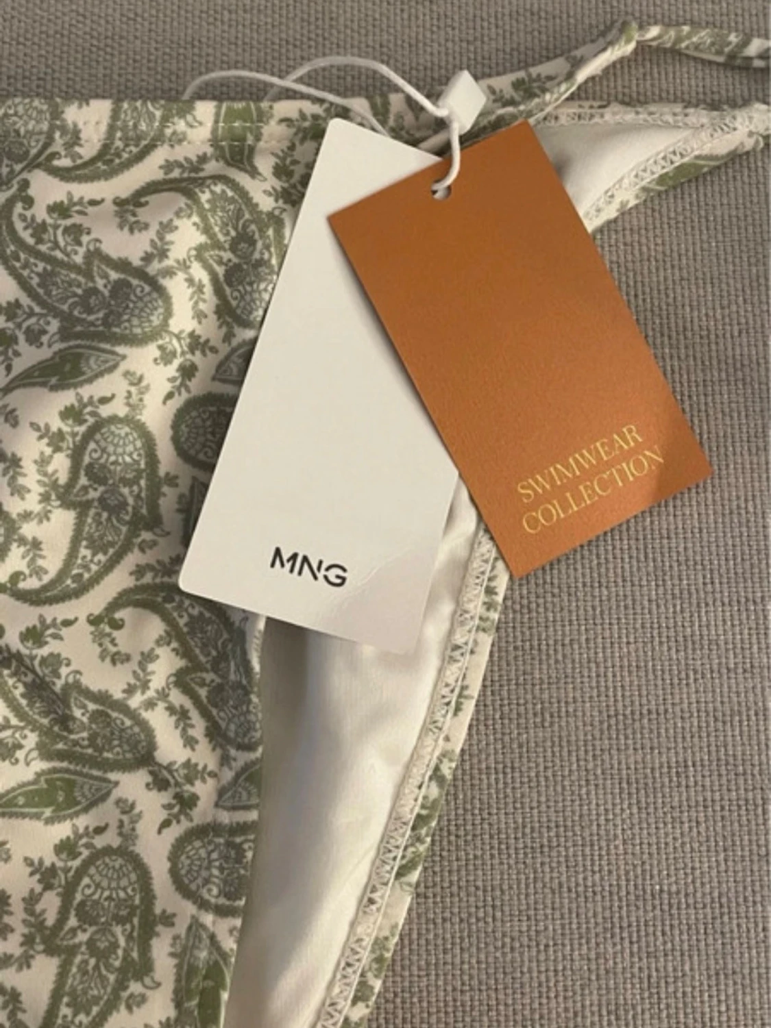 Grön paisley bikini från MNG - 1