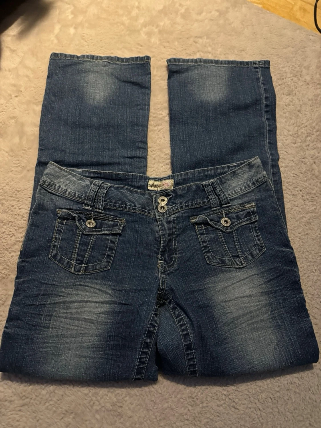 Vintage low bootcut jeans - 1