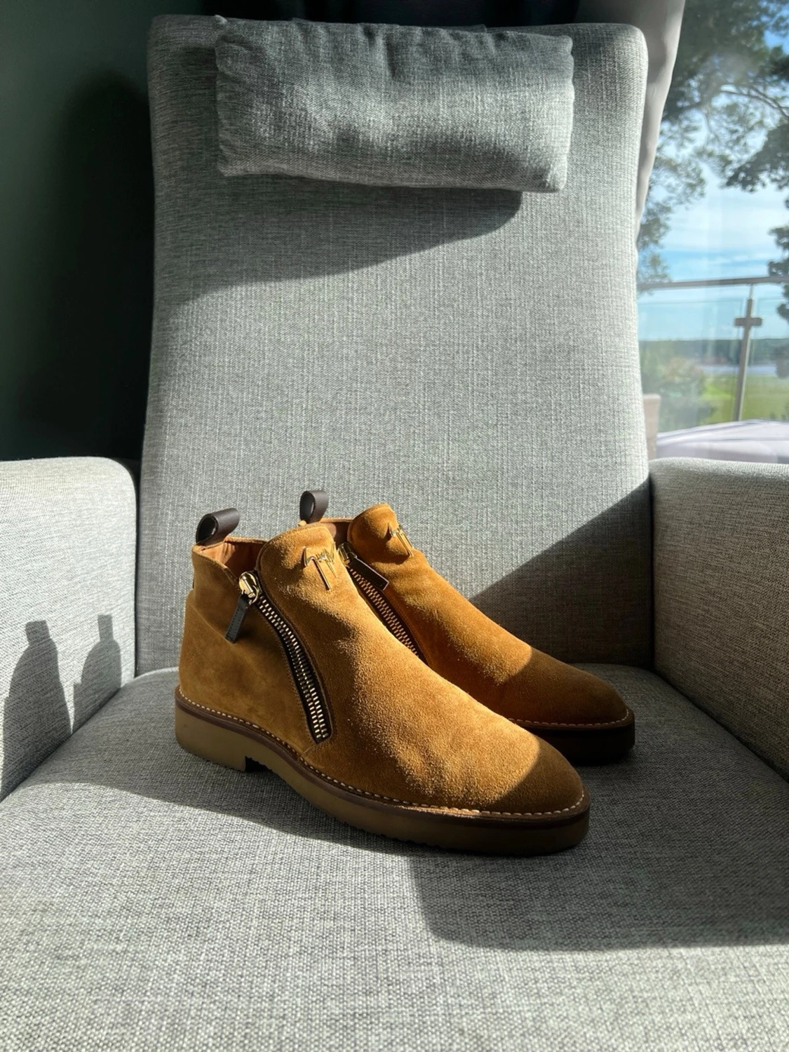 Bruna mocka giuseppe zanotti boots 