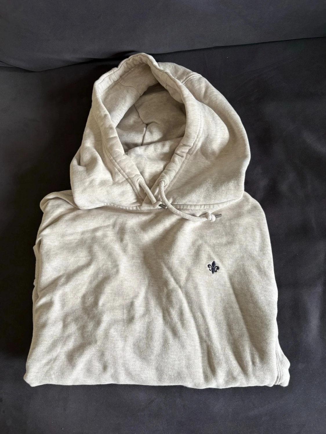 Beige hoodie från Morris