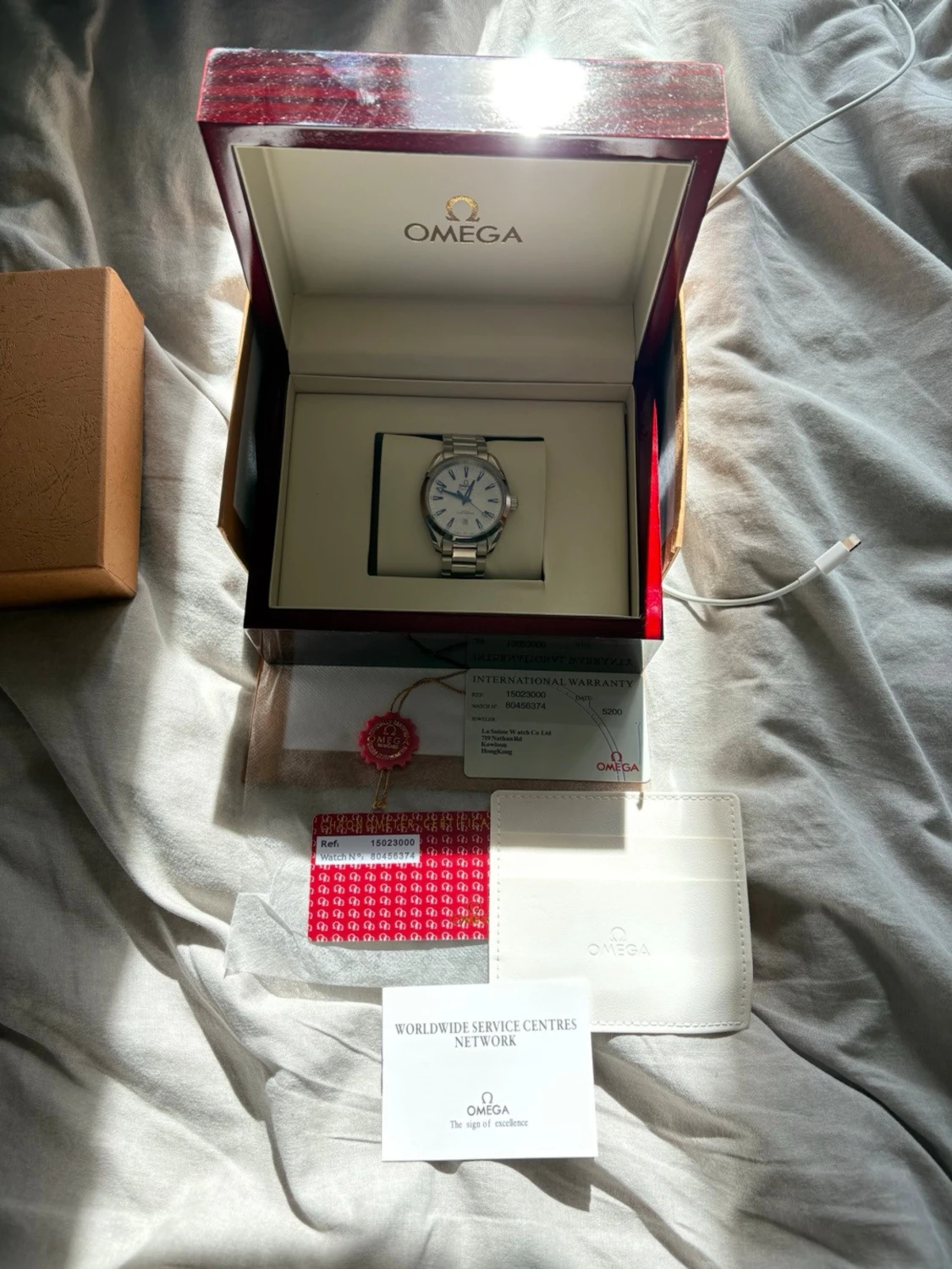 Omega Seamaster silver herrklocka - 1