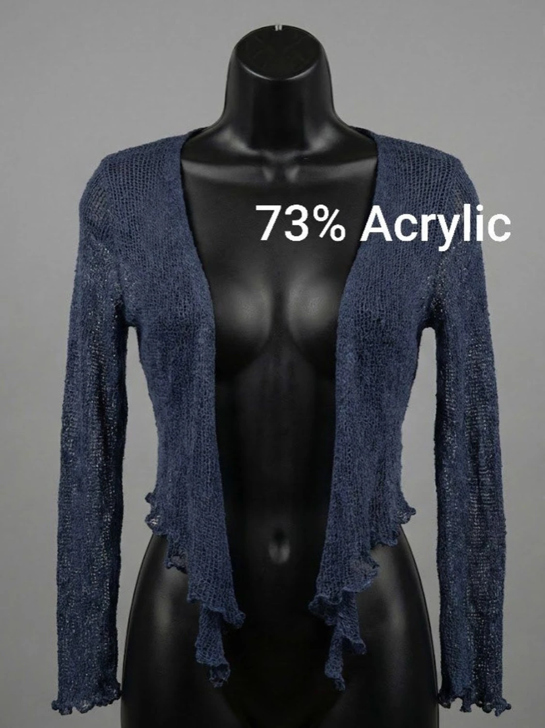 Blå meshig kofta från Aganzi