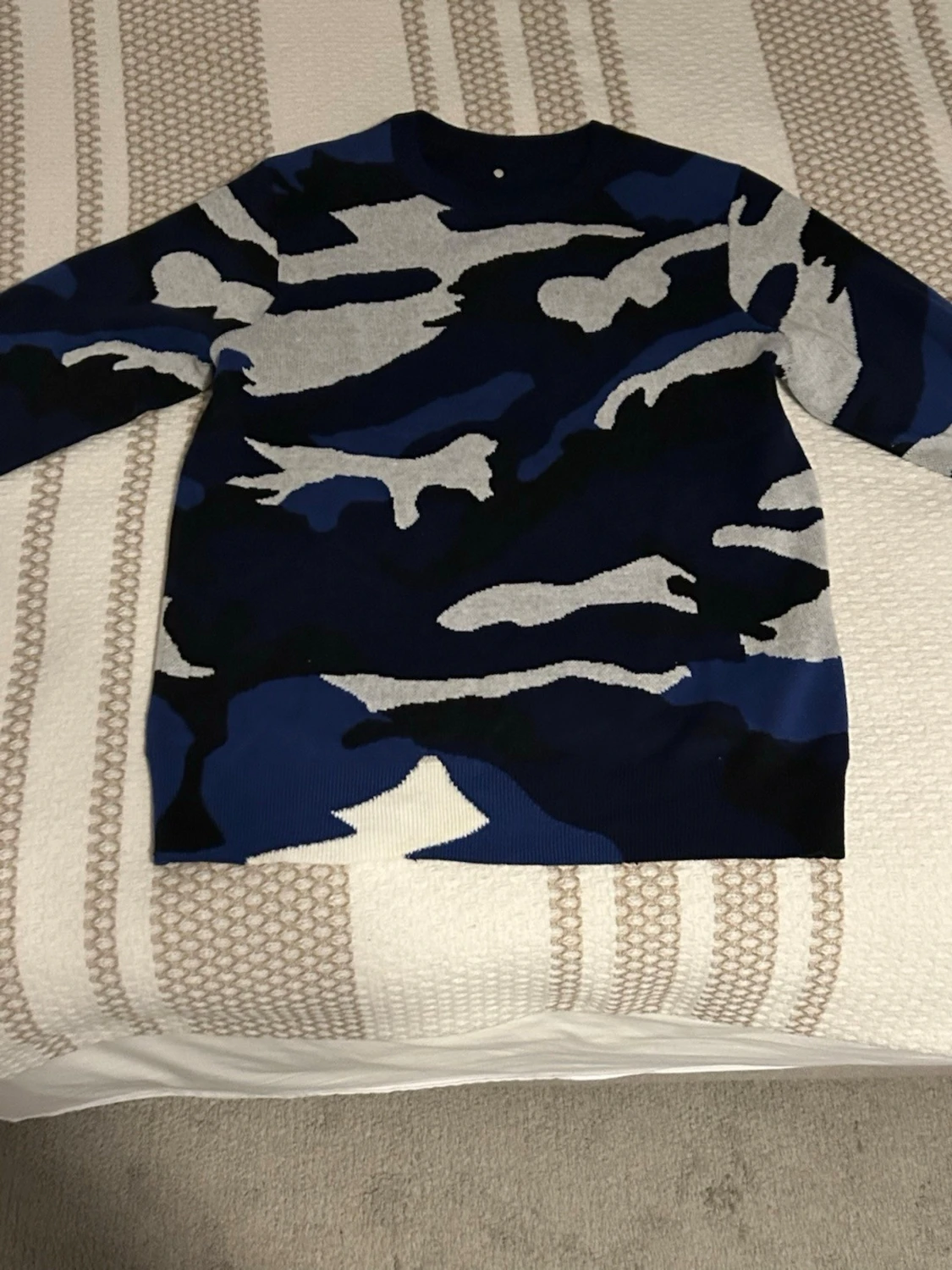 Valentino stickad tröja camo - 1