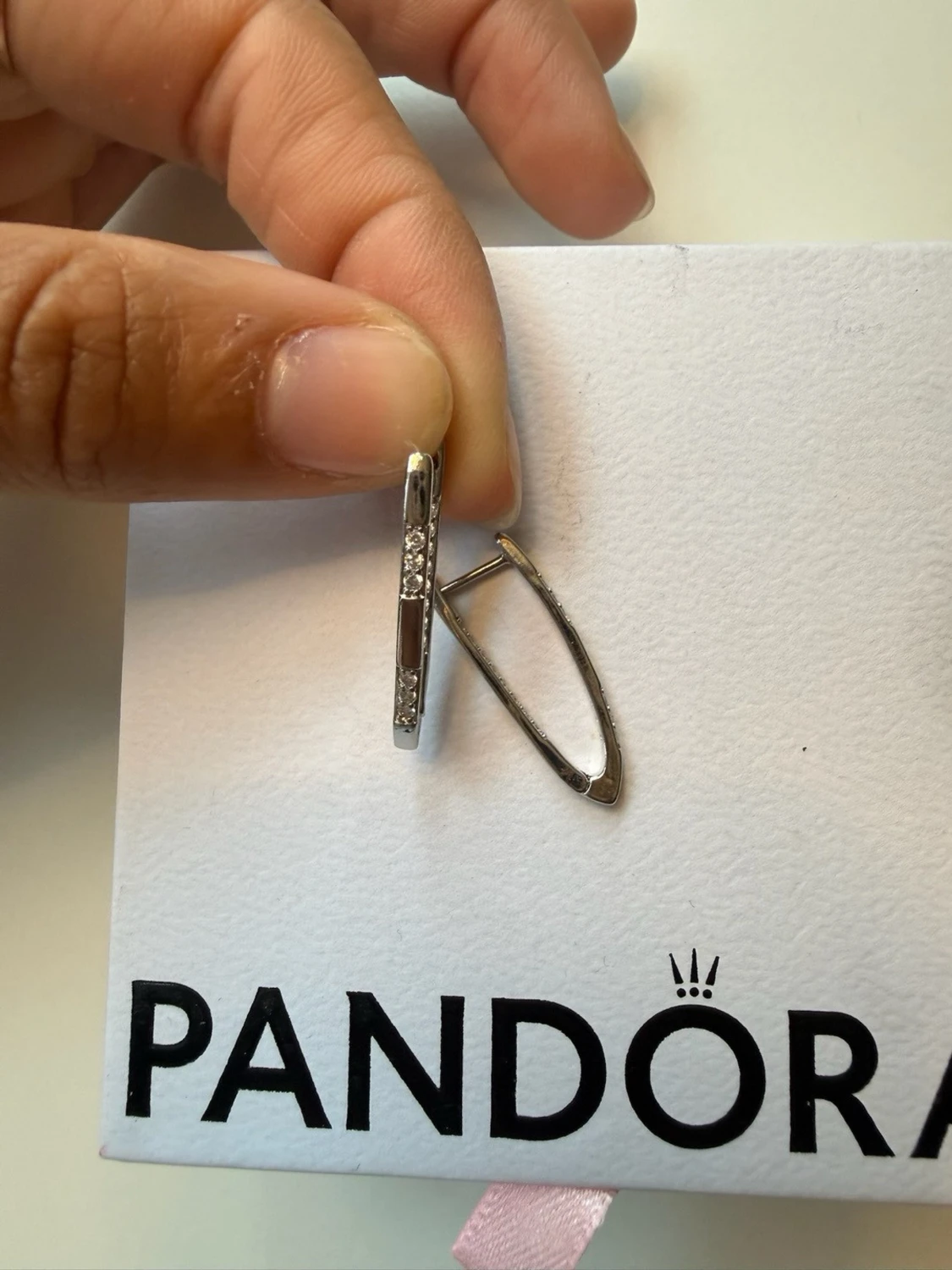 Silvriga örhängen  - 4