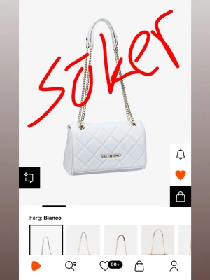 Valentiono väska - Söker denna i vit och gulddetaljer ❤️❤️