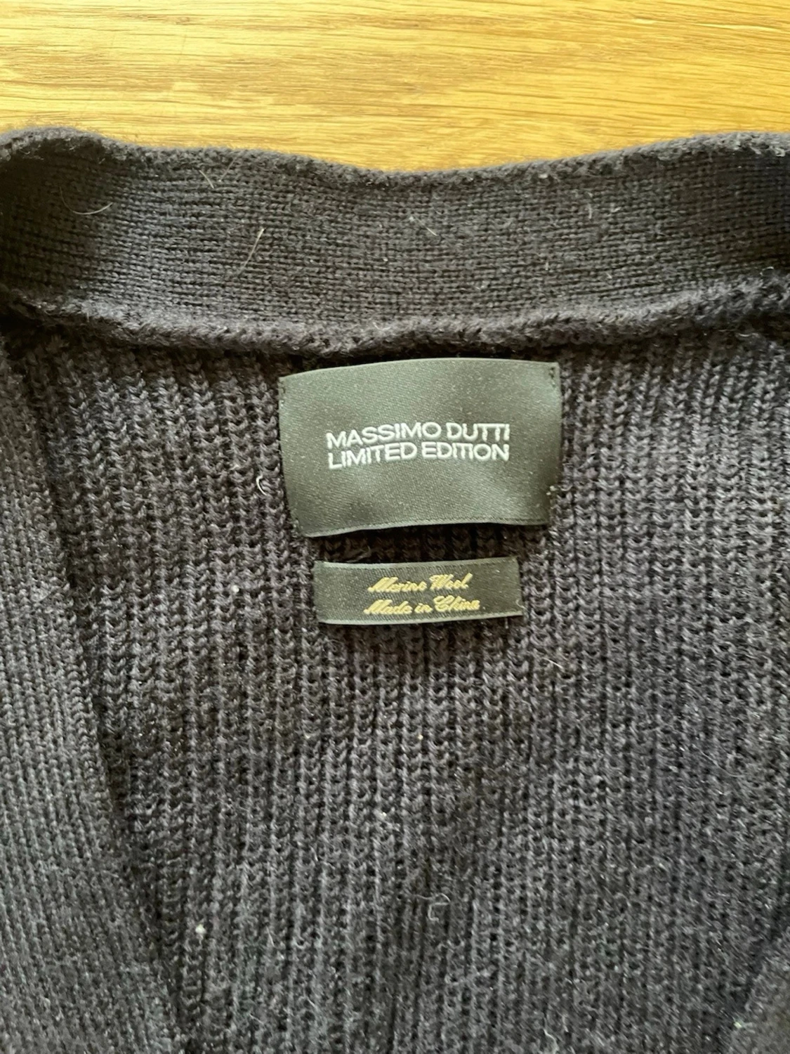 Massimo Dutti merinoull cardigan  - 3