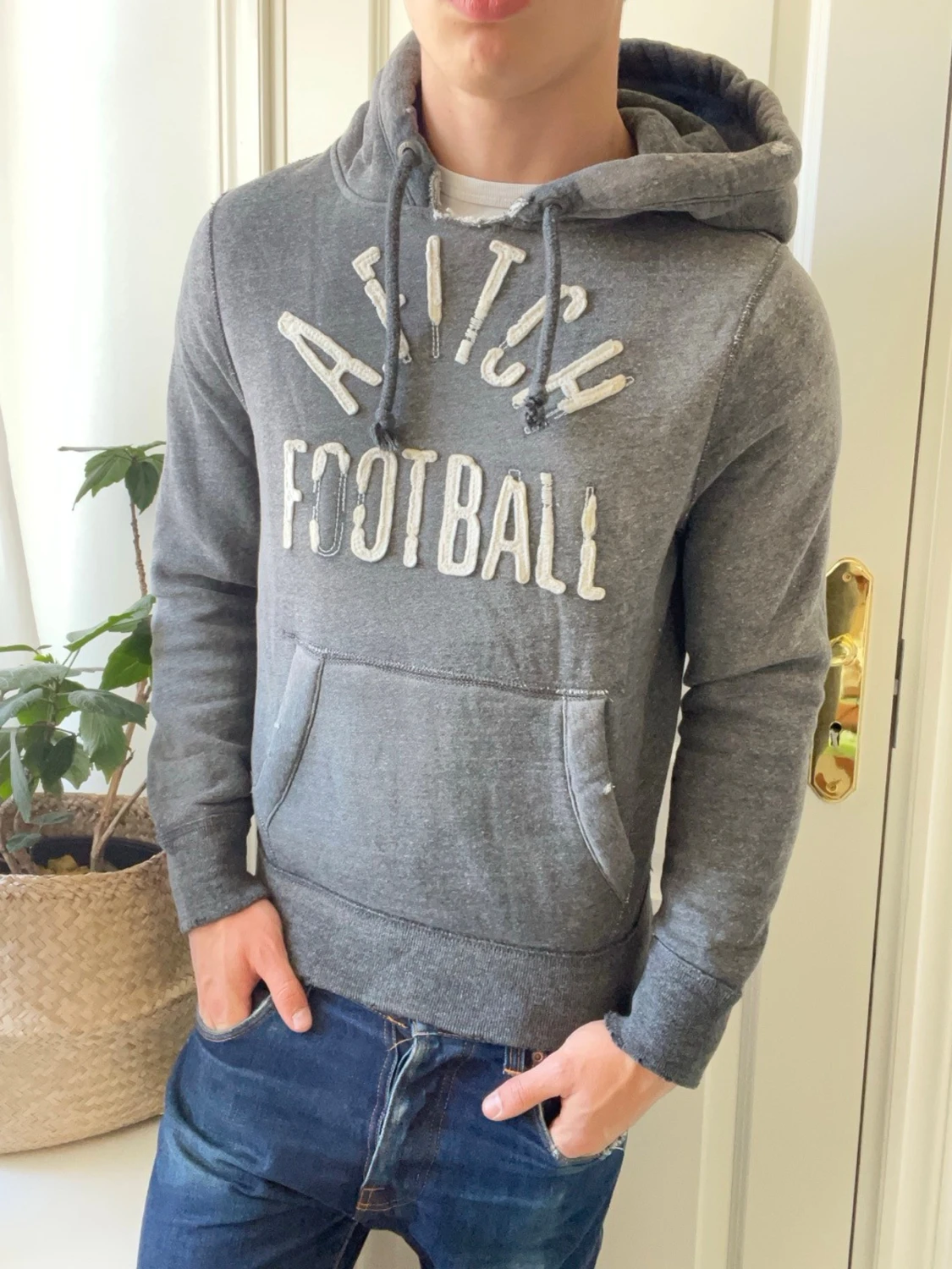 Abercrombie and fitch fotball hoodie  - 4