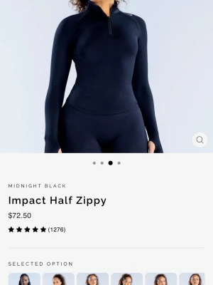 DYFNE IMPACT HALF ZIPPY  - Säljer två DYFNE IMPACT HALF ZIPPY storlek S.       500:- styck eller båda för 900:- som ny skick, först till kvarn! 
