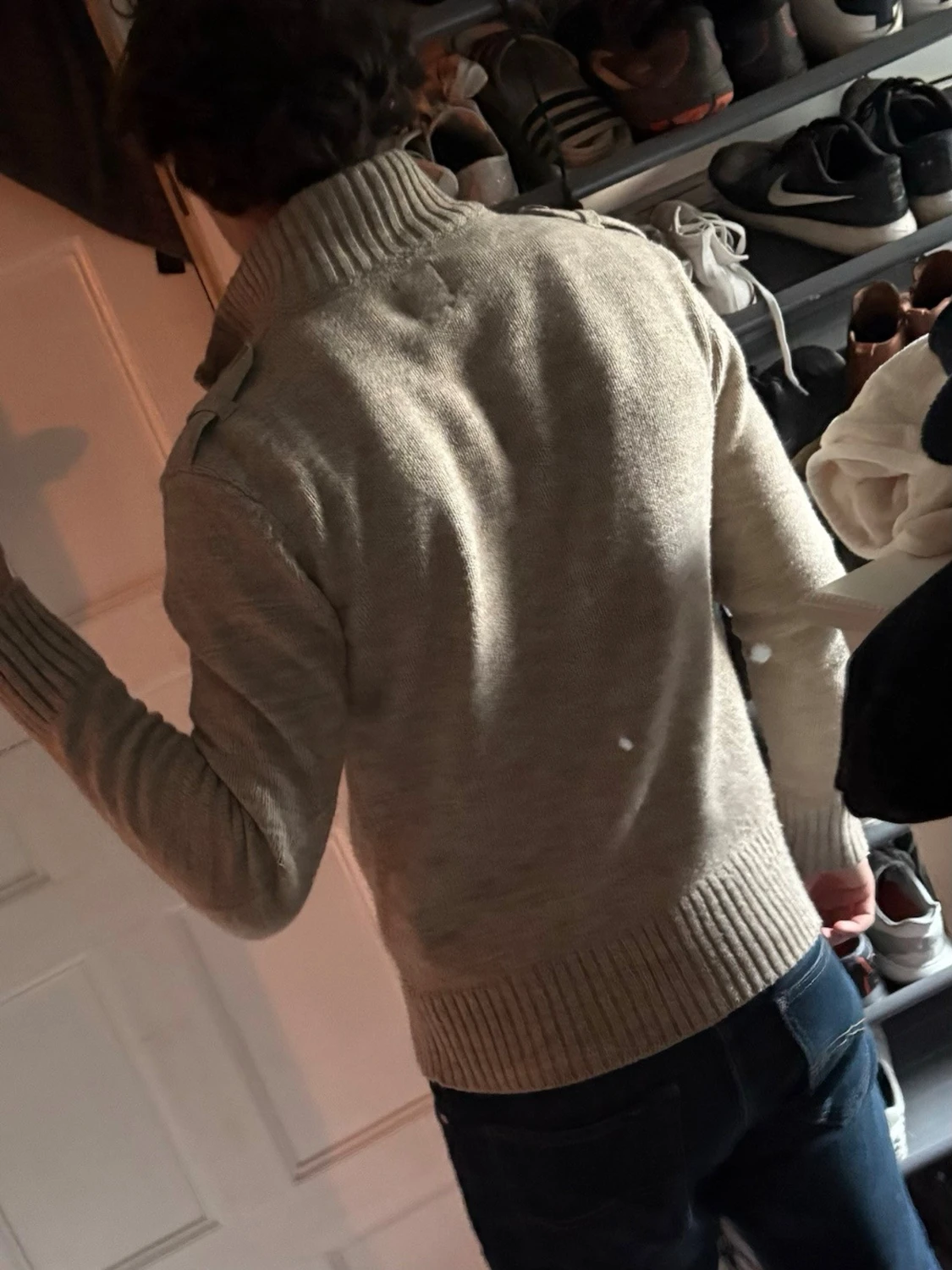 Beige Lambretta cardigan - 1