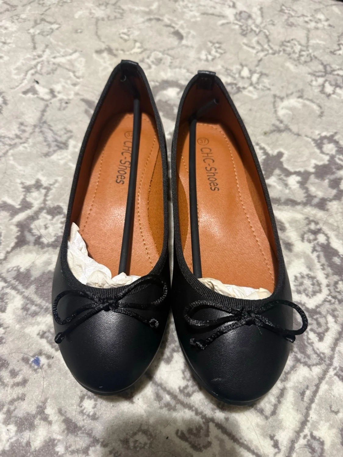 Svarta ballerinaskor från CLC Shoes