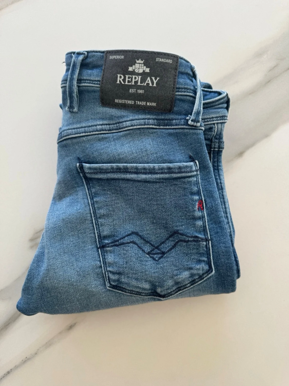 Blå jeans från Replay - 1