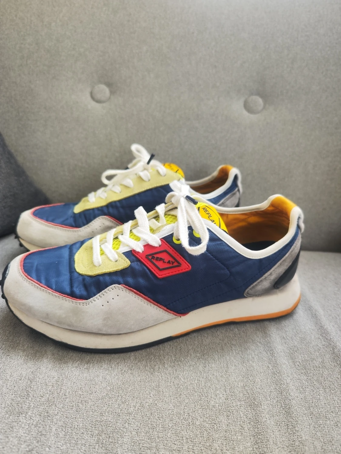 Retro färgglada herr sneakers från Replay  - 1