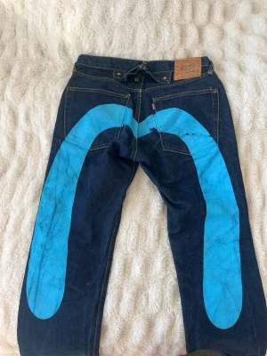 Evisu jeans - Unika Evisu jeans, W30 L32, waist 84cm - pris går att diskutera 